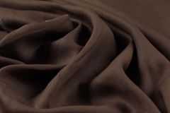ткань коричневый лен полотняного плетения Италия