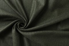 ткань твид из кашемира в черно-зеленую елочку твид кашемир иные черная Италия